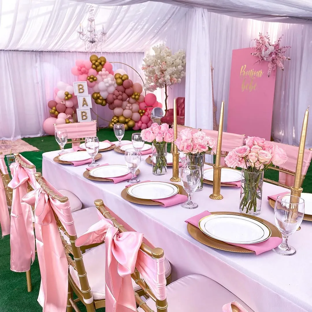 Floral Baby Shower Arch