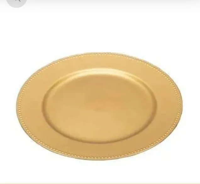 Gold Charger Plates
