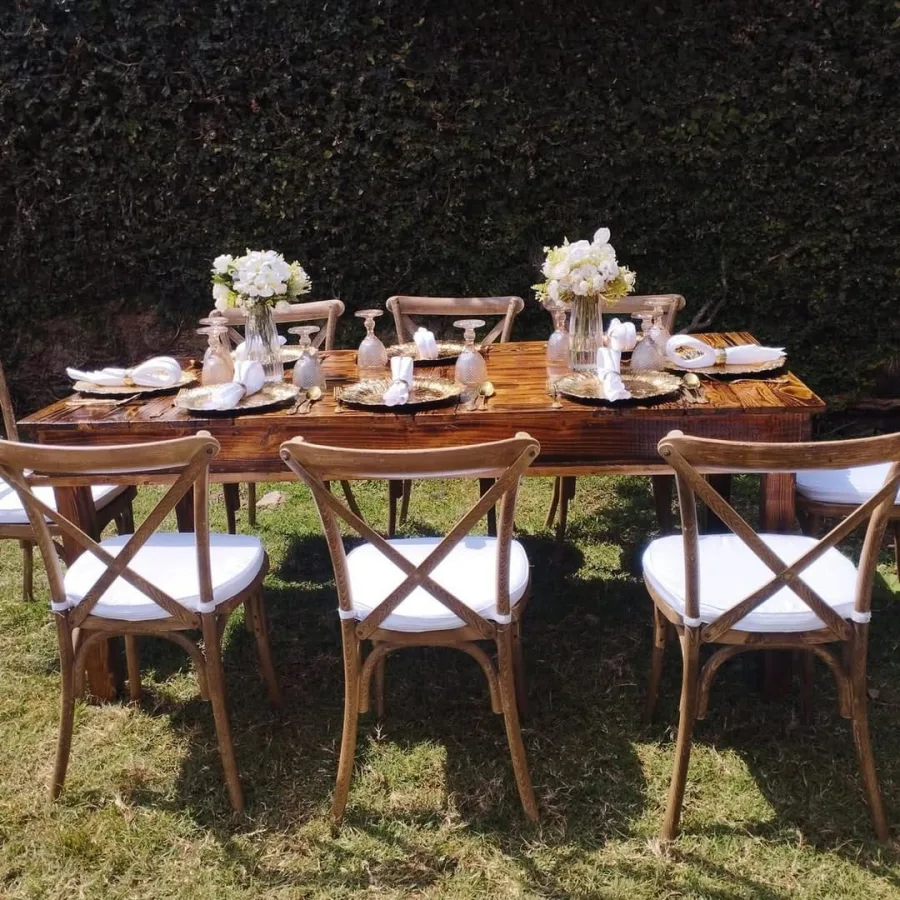 Rustic Tables 3x6 ft for hire in nairobi and kiambu sh 2500 - photo 2
