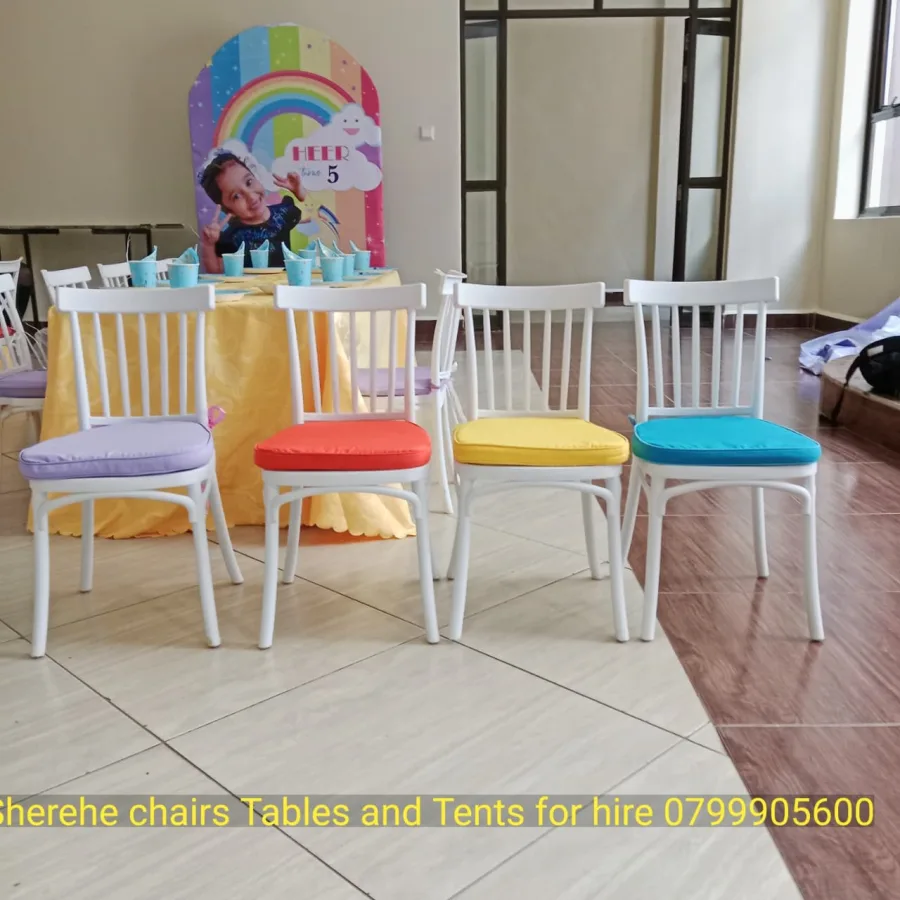 White Kids Chiavari Chairs