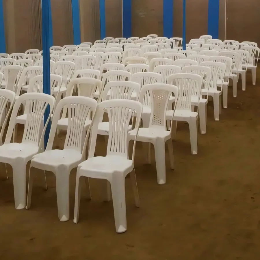 Plain Armless Plastic Chairs