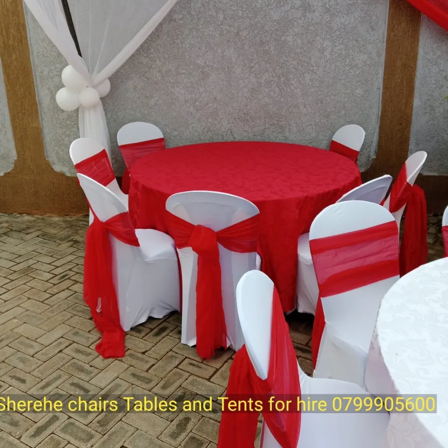 Dressed Armless Plastic Chairs for hire in Nairobi - photo 2