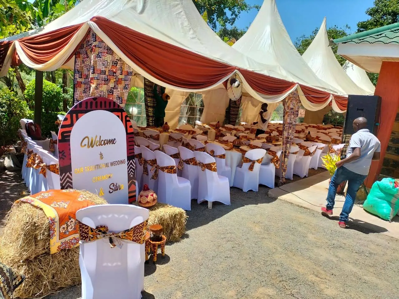 Elegance Chiavari Ruracio (Traditional Weddings) — Elegance Chiavari — 30 Guests tier — setup in Nairobi | Sherehe Events - photo 2