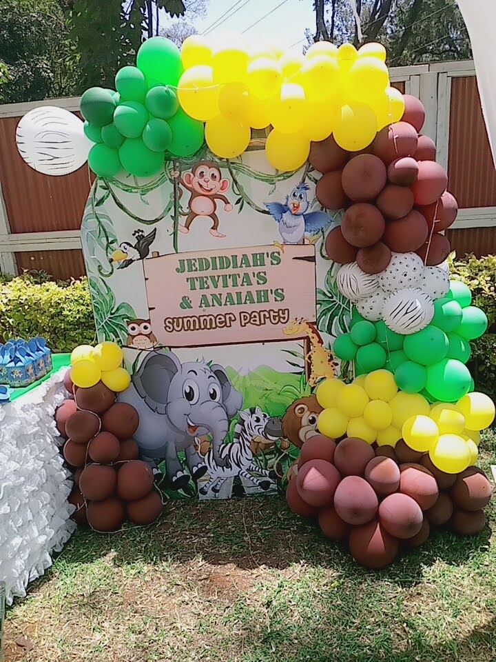 birthday party balloons decorations