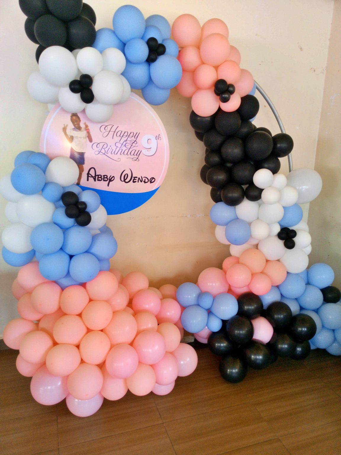 Kids birthday party balloons decorations